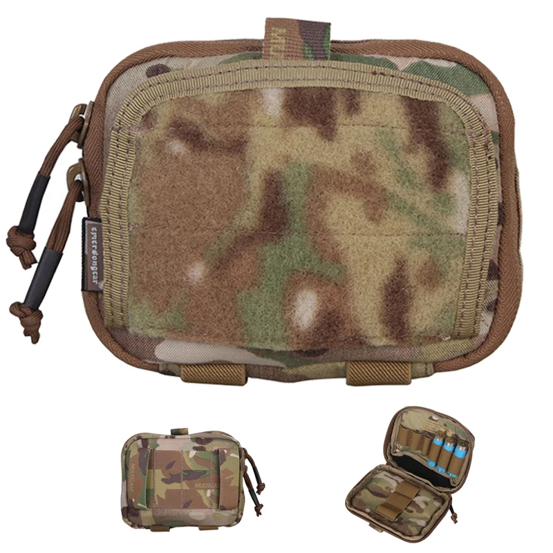 Emersongear Bolsa Táctica MOLLE para Mapas y Equipo – Airsoft, Caza