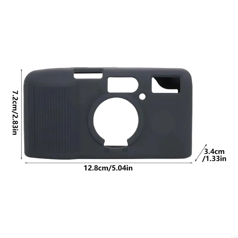 Funda silicona Snapic para cámara antideslizante a prueba golpes