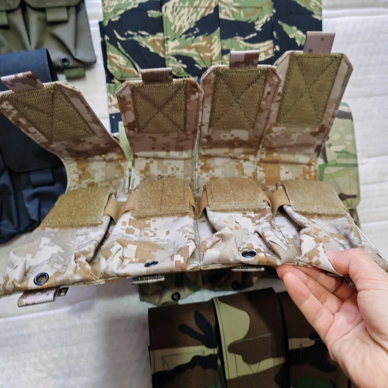 Chaleco táctico exterior con bolsa para cargadores y paneles - imagen 2
