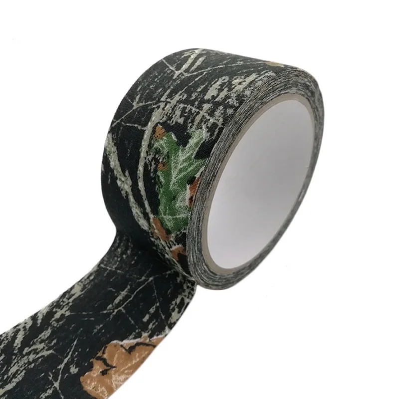 Cinta camuflaje impermeable para rifle hojas muertas al aire libre - imagen 4
