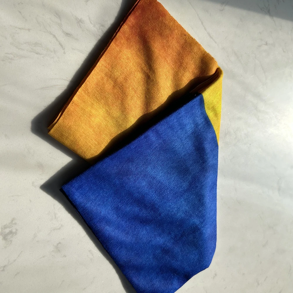 Pañuelo multifuncional sin costuras bandera Ucrania cortavientos - imagen 3
