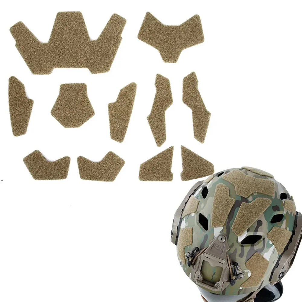 Parche táctico superior para casco SF con gancho y bucle recortado - imagen 4