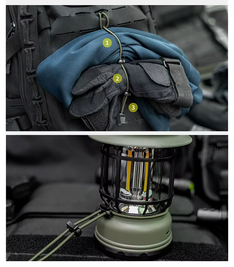 Correas fijas para bastones trekking con hebillas elásticas ajustables - imagen 3