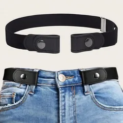 Cinturón elástico invisible alta elasticidad para hombre en jeans
