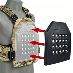 Chaleco táctico portaplacas antibalas acolchado de airsoft