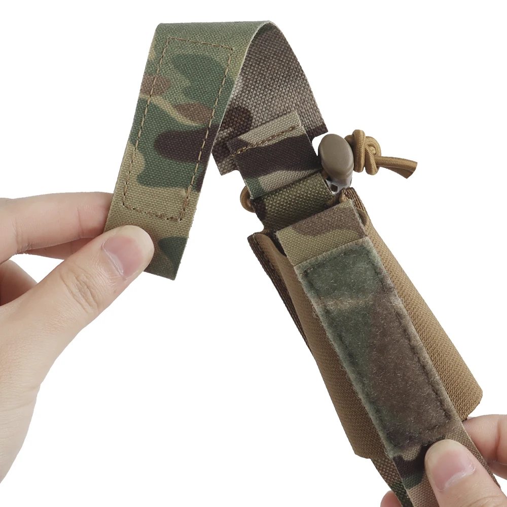Bolsa SG MOLLE multiusos con tira de sujeción para accesorios caza - imagen 5