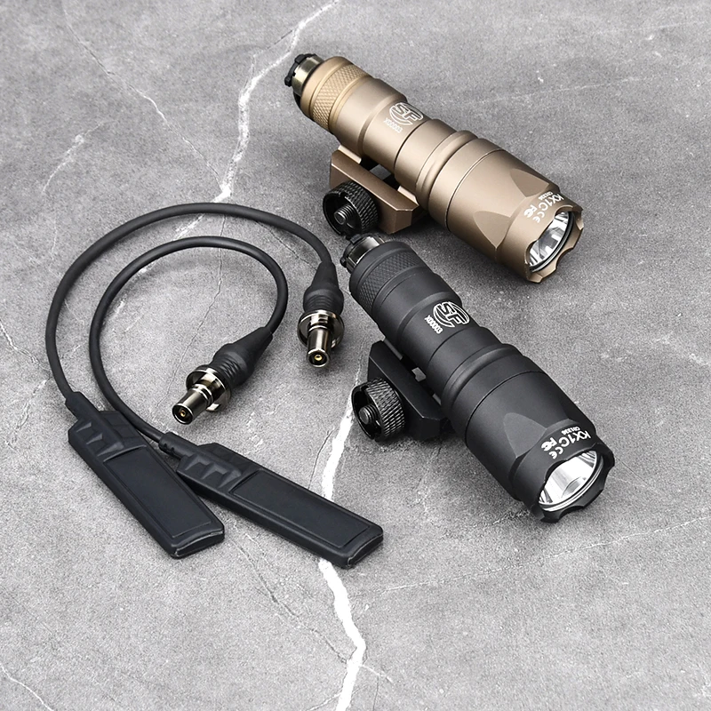 WADSN M300A Linterna táctica LED blanca con riel Picatinny - imagen 3