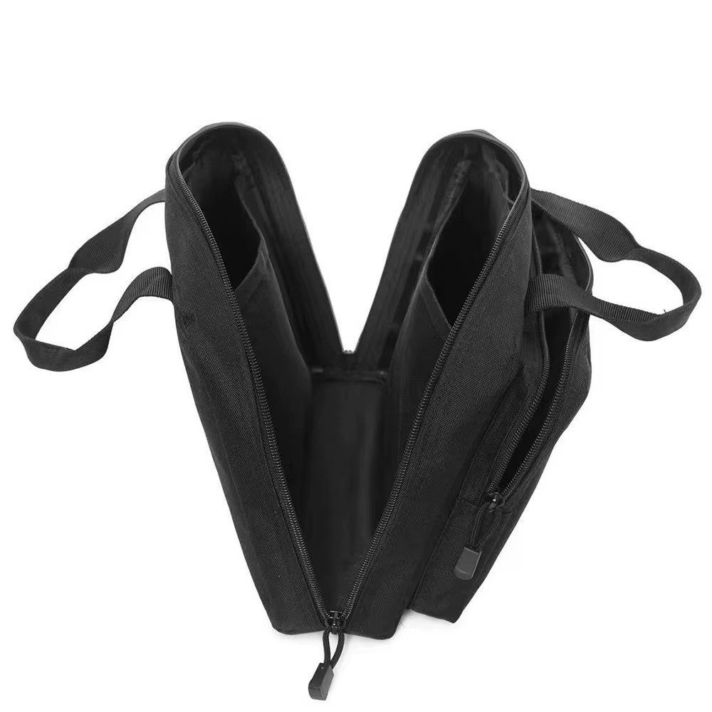 Estuche doble para alcance de pistola en color tostado