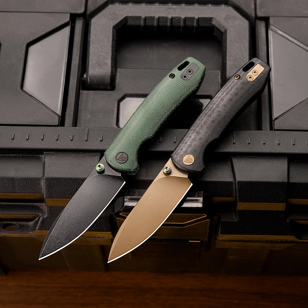 TRIVISA Dragonfly EDC cuchillo plegable bolsillo Micarta G10 - imagen 5
