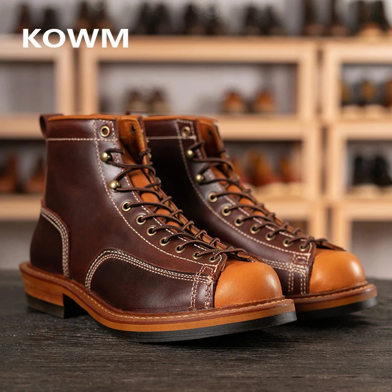 Botas trekking piel natural homem – Outdoor todo terreno - imagen 3