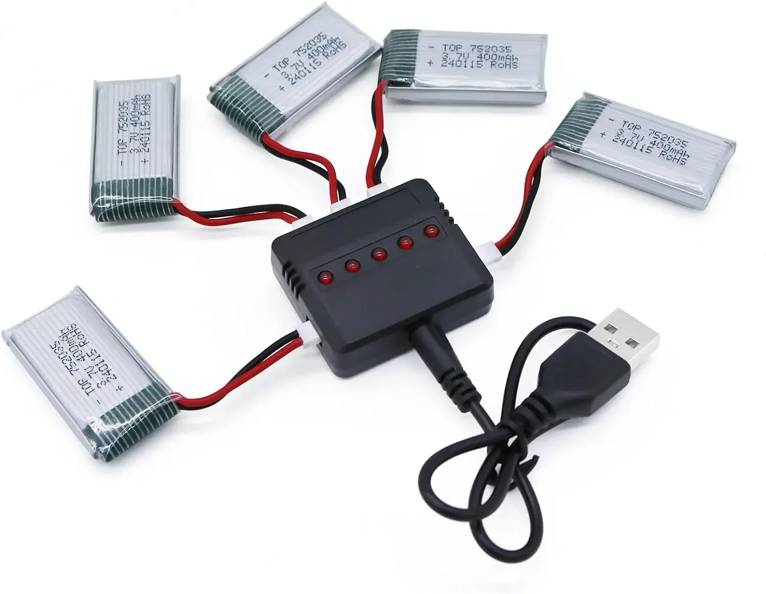 Batería LiPo recargable SYMA X5 para quadricóptero y dron - imagen 5