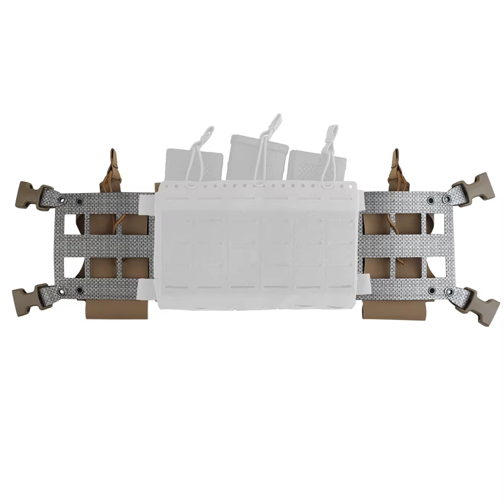 Chaleco táctico MOLLE MK4 con bolsillo portaemisoras - imagen 3