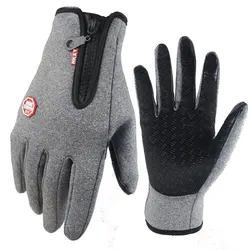 Guantes invierno screen touch tacticos – Lana resistente al viento con touch