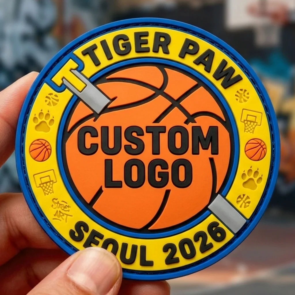 Parche termoadhesivo PVC 3D con etiqueta de silicona y logo para ropa - imagen 4