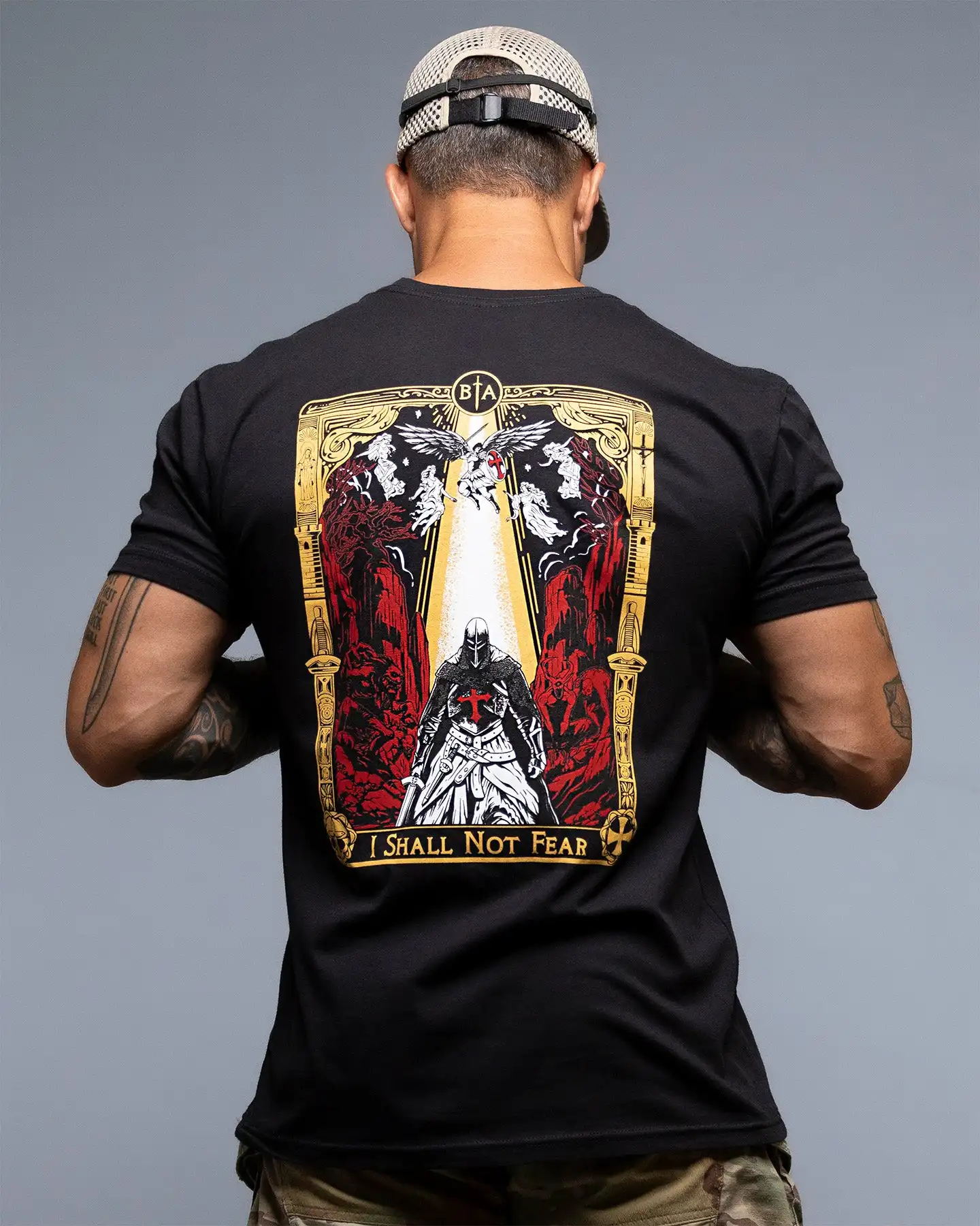 Camiseta táctica No Fear 2026 de algodón transpirable - imagen 3