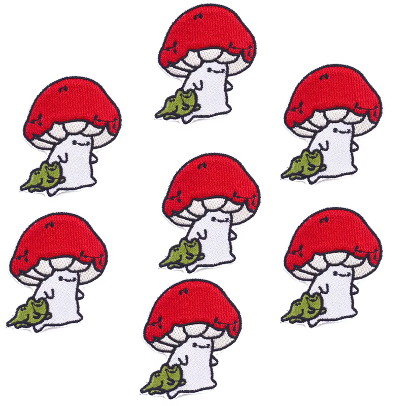 Parche bordado fusible pato estilo anime, para planchar - imagen 4