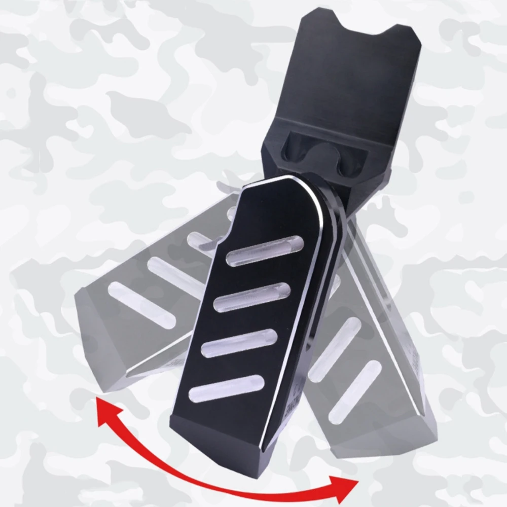 Funda pistola IPSC giratoria 1911/CZ aleación aluminio táctica - imagen 3