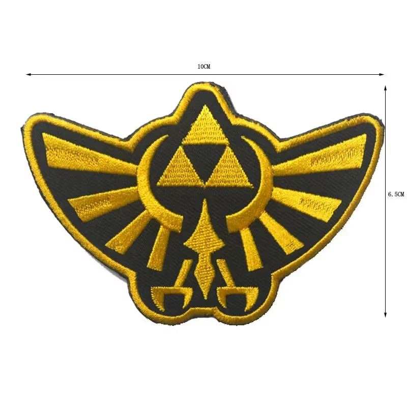 Parche moral táctico Zelda Legends autoadhesivo para uniforme
