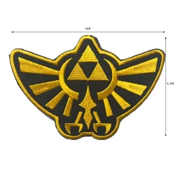 Parche moral táctico Zelda Legends autoadhesivo para uniforme