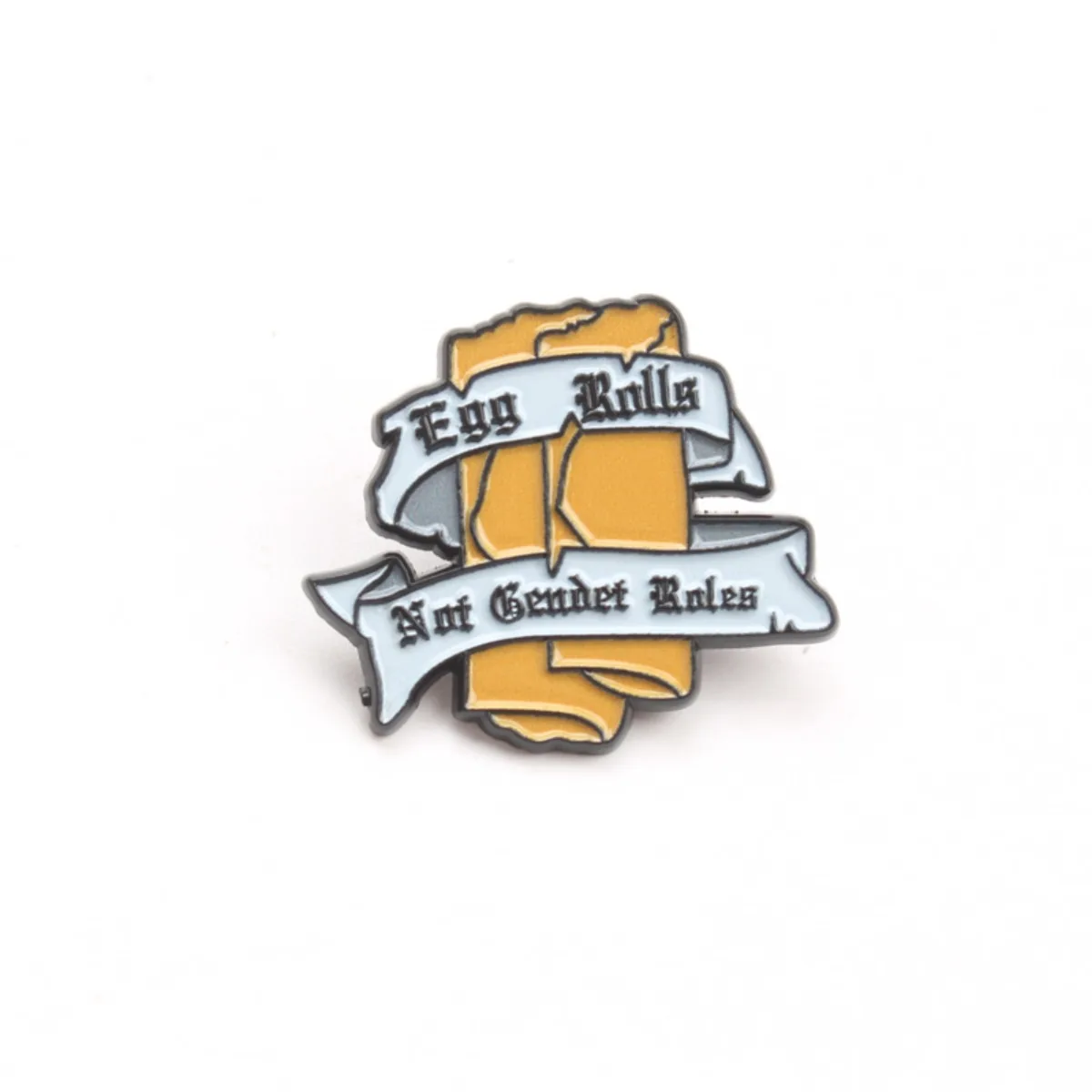 Broche vintage divertido Egg Roll Attitude, accesorio mujer