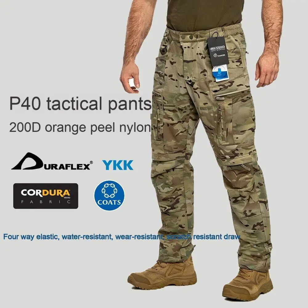 UF GEN3 pantalones tácticos todoterreno nylon piel de naranja - imagen 3