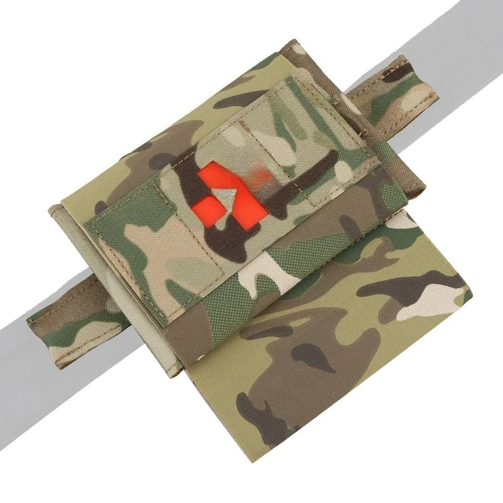 Bolsa IFAK MOLLE primeros auxilios – Compacta EDC soporte torniquete - imagen 2