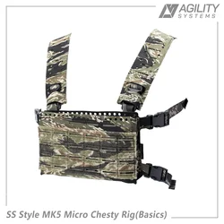 Pechera táctica AS Smart System MK5 Tiger Spot 500D Nylon