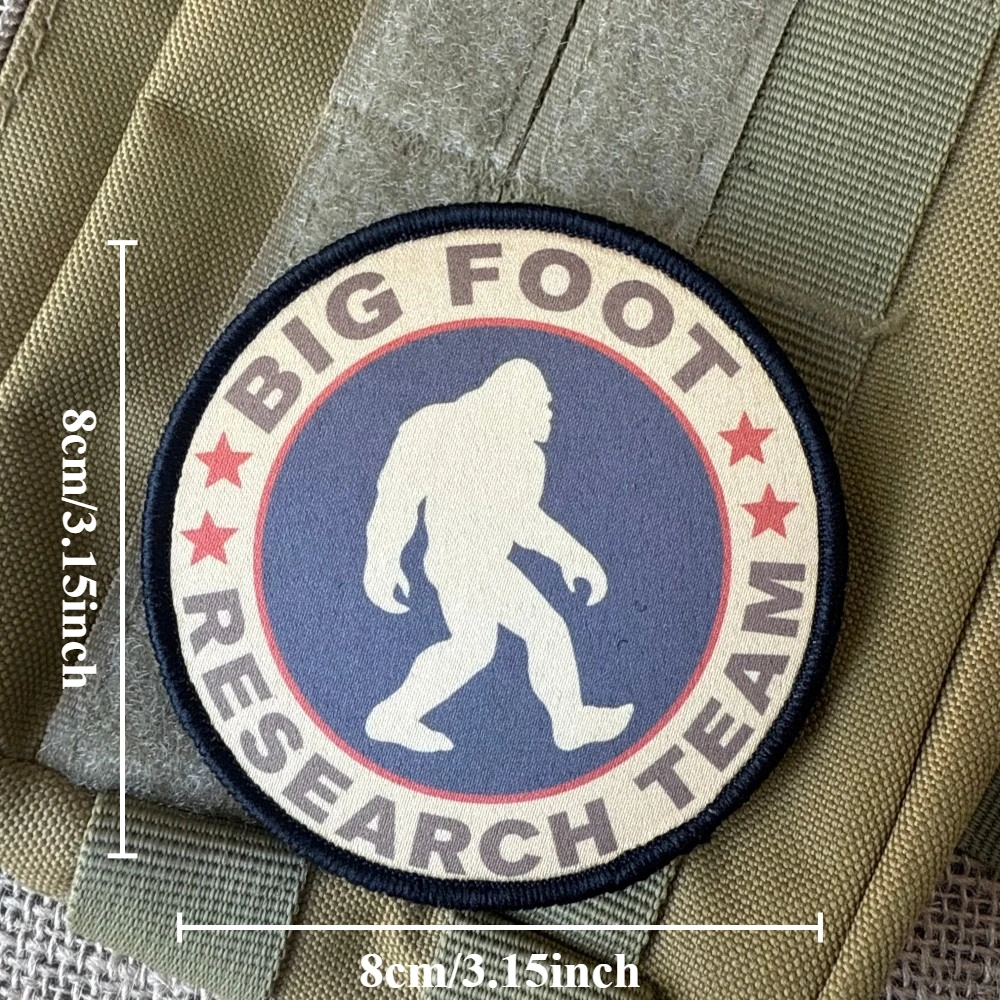 Parche táctico de moral Sasquatch con gancho y bucle para mochila - imagen 4