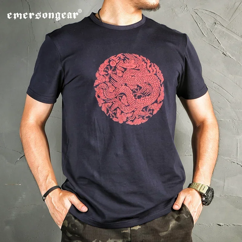 Camiseta Emersongear Ming Guards táctica senderismo al aire libre