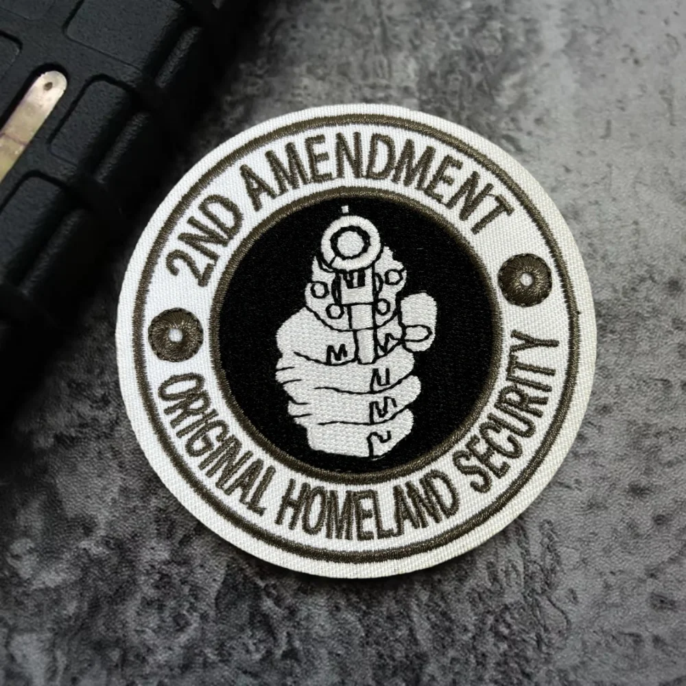 Parche táctico bordado 2ª Enmienda Gun Rights 1789 - imagen 5