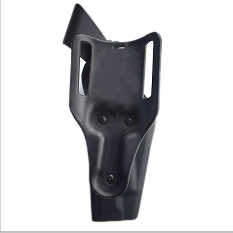 Holster táctico de cintura para pistola airsoft M9 92 A1 de cuero negro - imagen 3