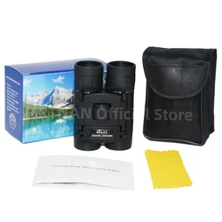 Binoculares HD BAK4 FMC 40x22 óptica para caza, trekking y viaje