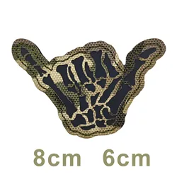 Parche bordado caballeros templarios calavera – Táctico chaleco casco