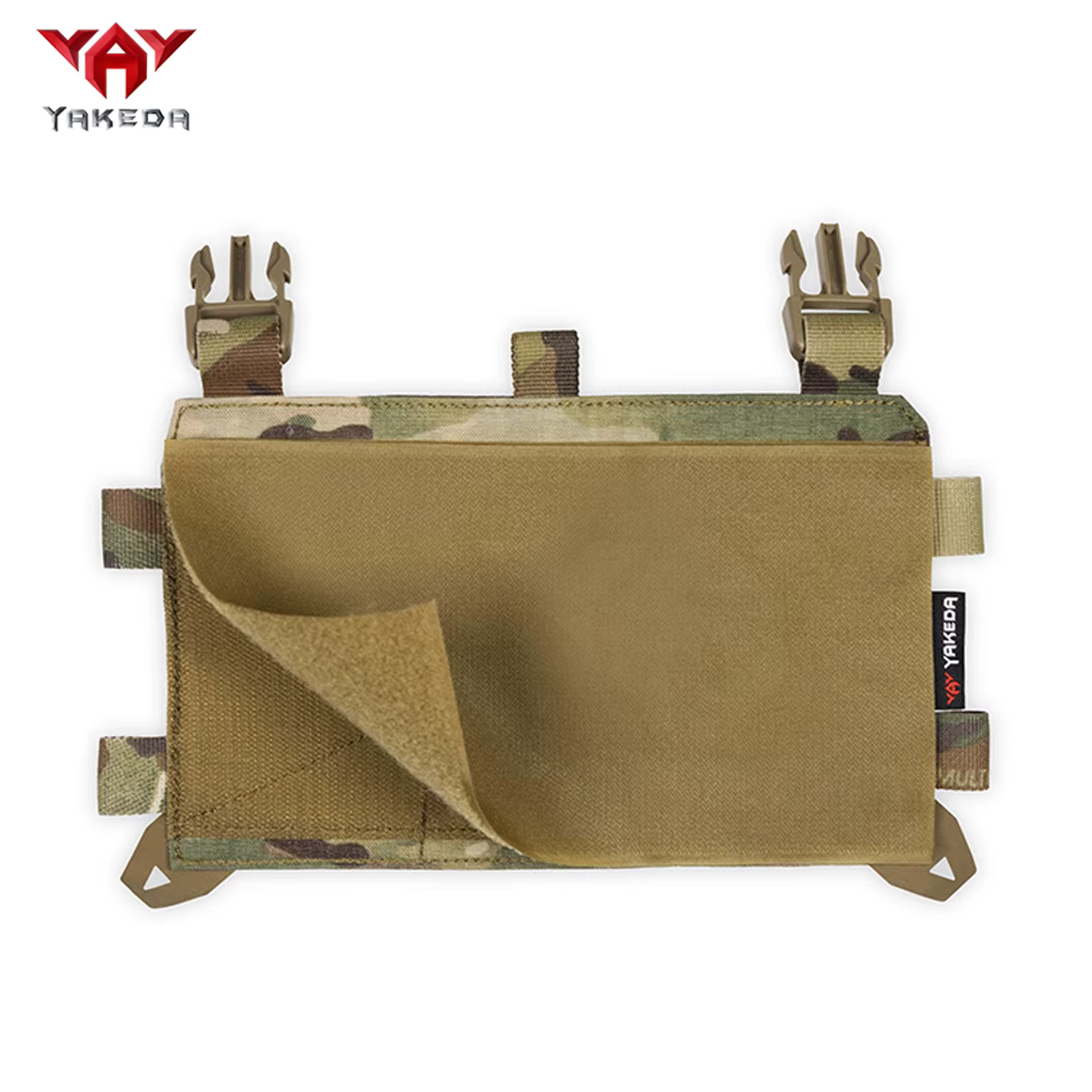 Panel frontal triple MOLLE porta cargadores tracción rápida – YAKEDA - imagen 3