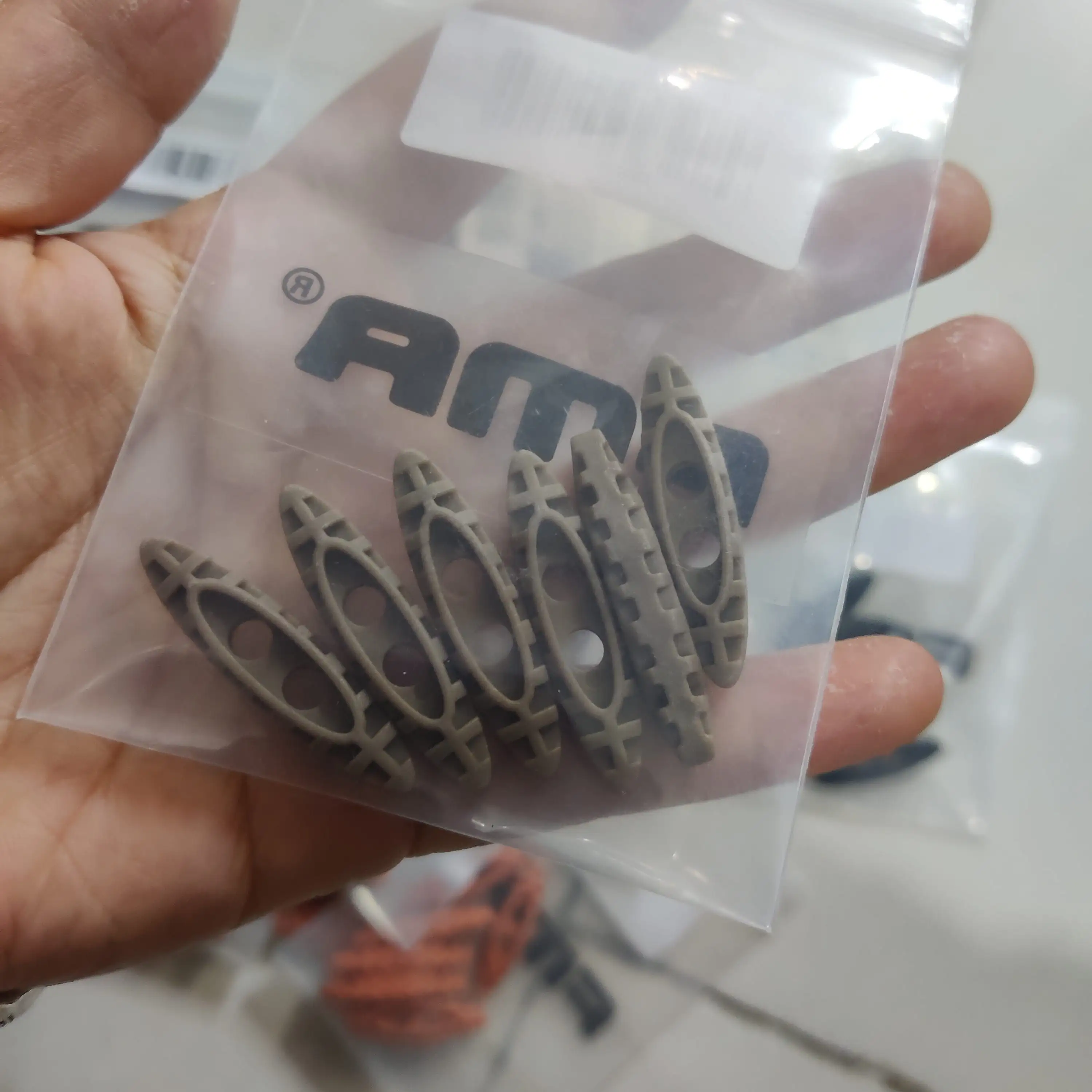 Hebillas tácticas para cordón con bloqueo y cierre cremallera - imagen 4