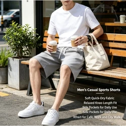 Pantalones cortos de secado rápido outdoor holgados para verano