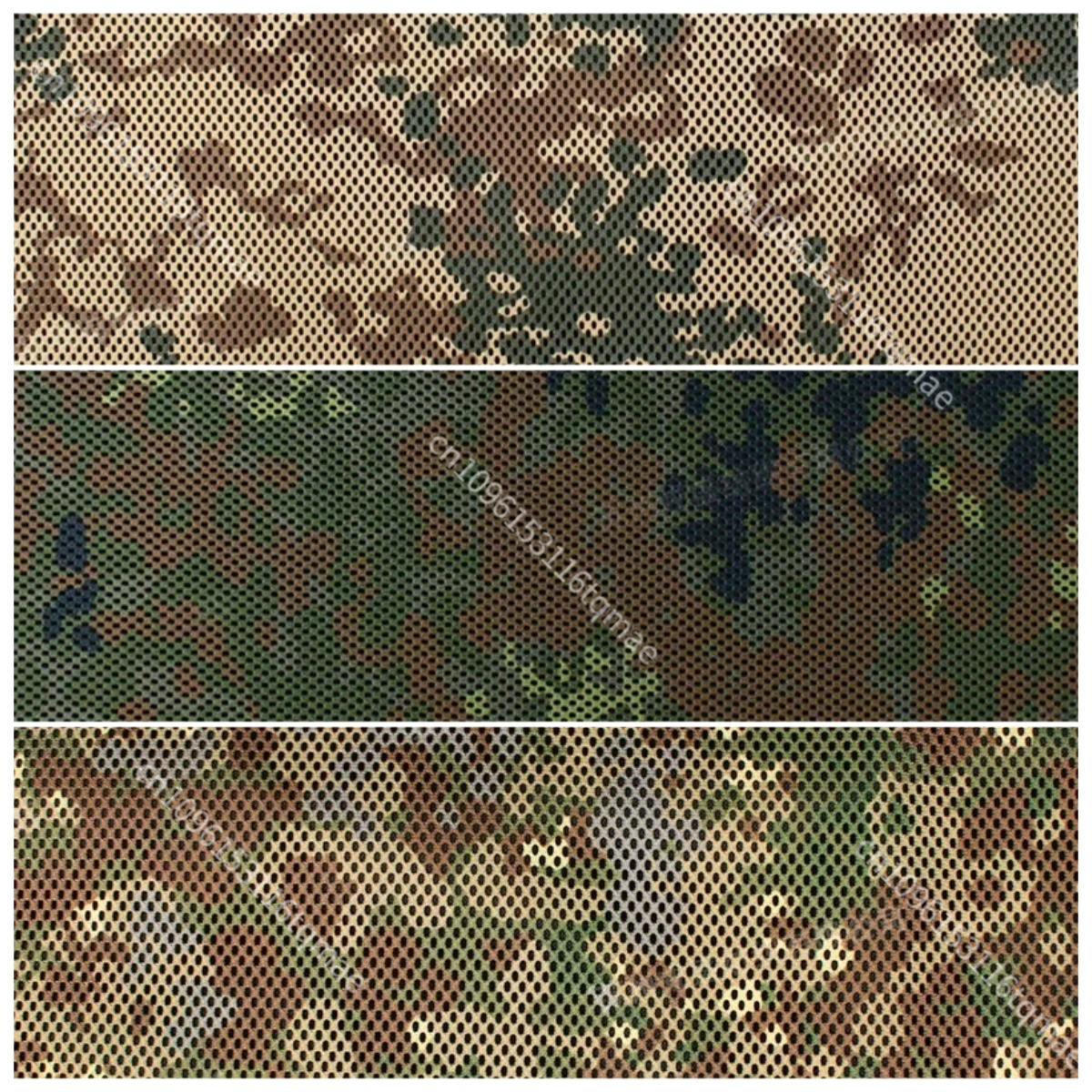 Malla táctica transpirable camuflaje alemán desierto-selva para costura - imagen 2