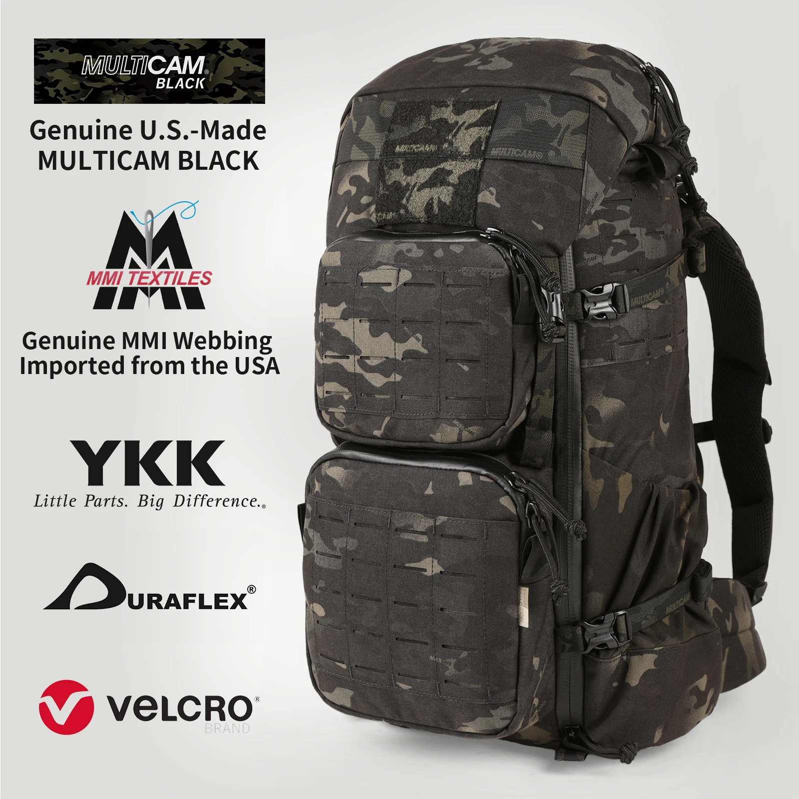 Mochila Táctica BJ35 Pro LT – Militar para Montañismo y Senderismo