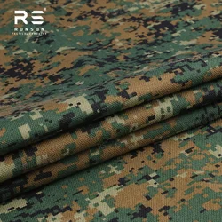 Tela táctica Cordura MARPAT impermeable nylon
