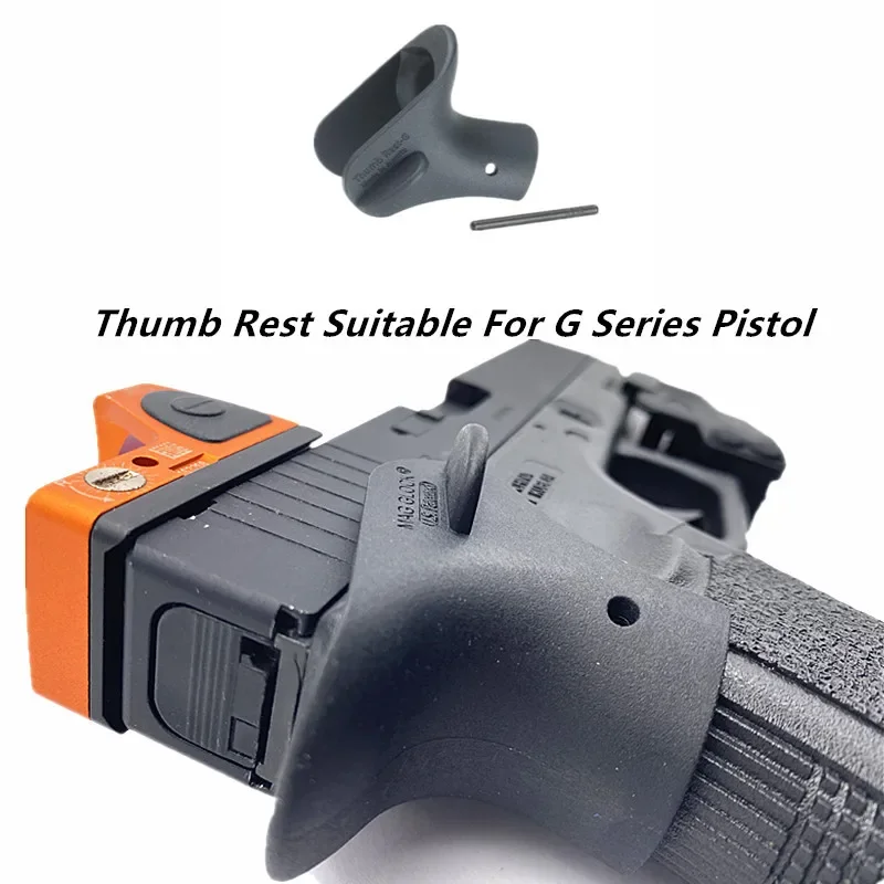 Accesorio apoyo pulgar instalación en Glock