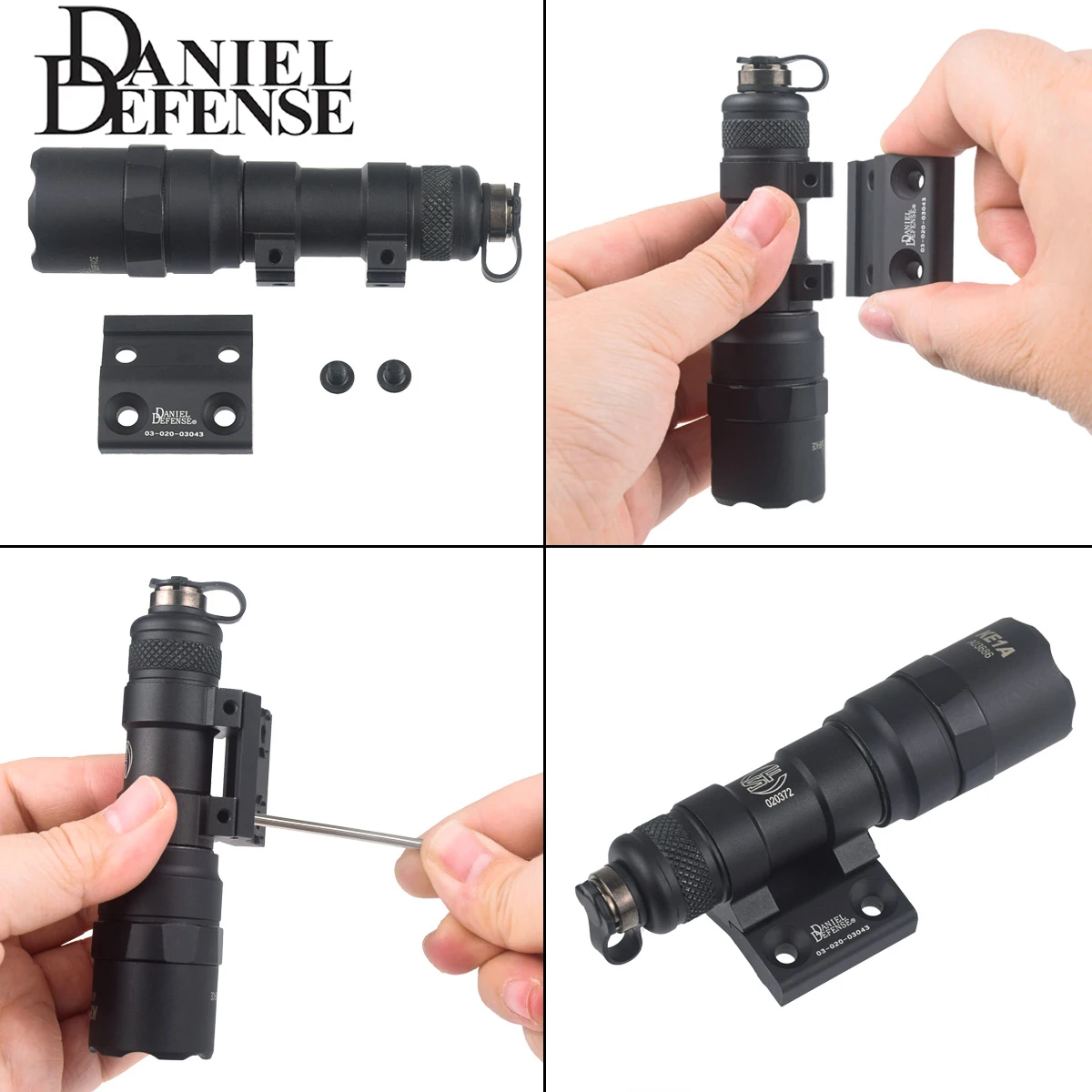 Daniel Defense Soporte Lateral Linterna Táctica M-LOK Keymod - imagen 4