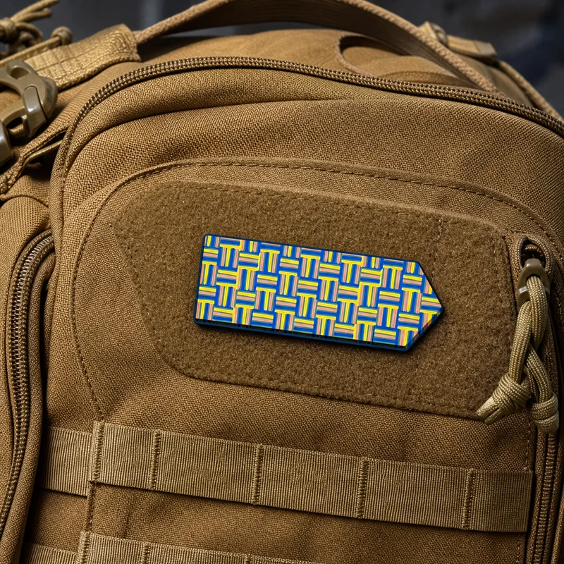 Parche táctico de titanio con gancho para mochila y chaqueta - imagen 5