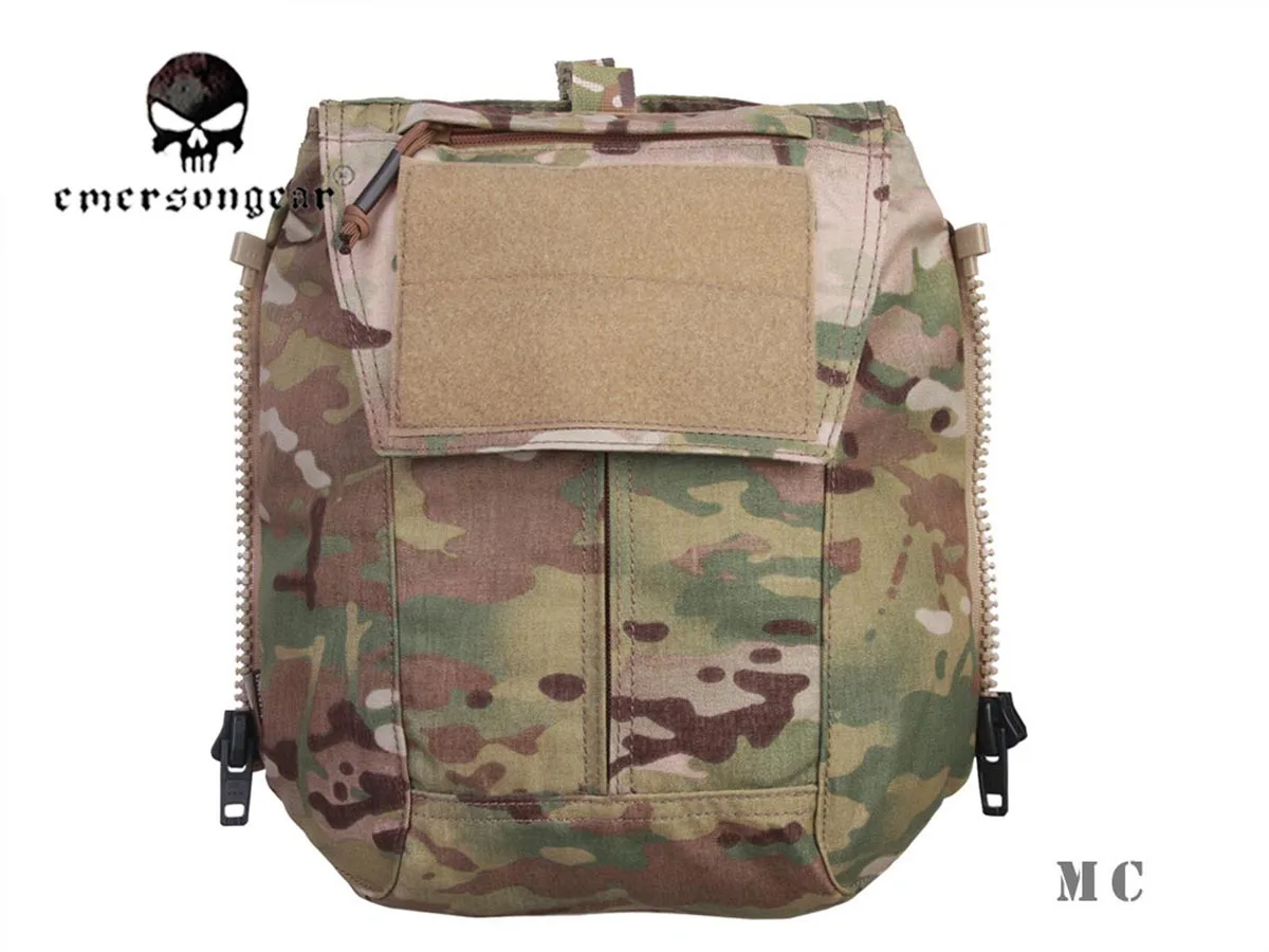 Emersongear EM8348 Panel trasero táctico con cremallera