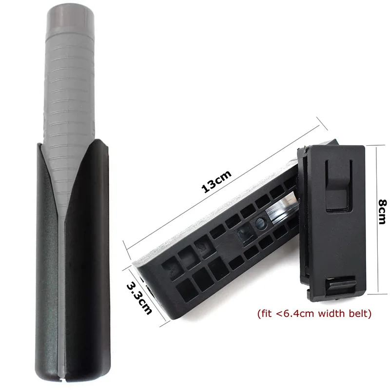 Funda táctica bastón giro completo para cinturón autodefensa caza