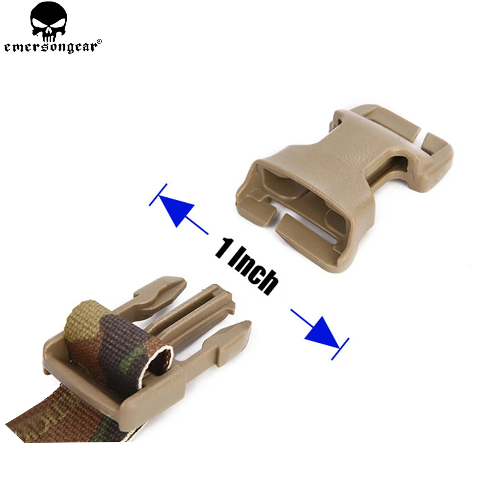 EMERSONGEAR Kit aparejo pecho MOLLE multicam para chaleco - imagen 5