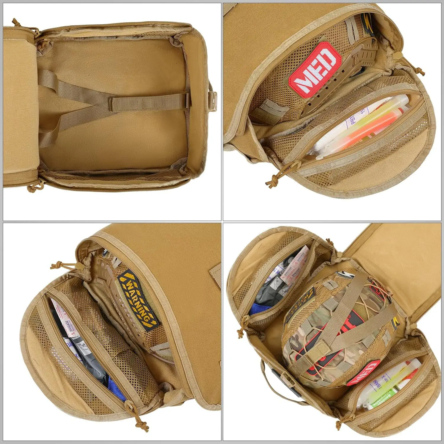 Bolsa táctica portátil colgante para ciclismo y montaña