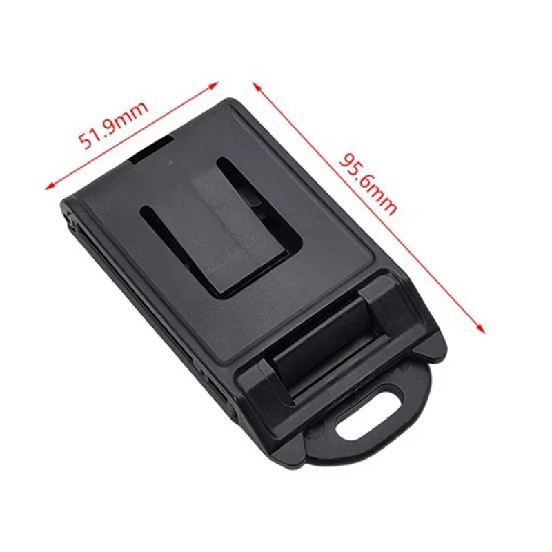 Adaptador MOLLE para clip de cinturón táctico con funda pistola - imagen 3
