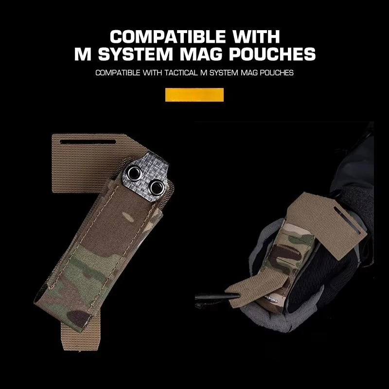 Bolsa táctica portacargador Mag con sujeción gancho y bucle - imagen 2