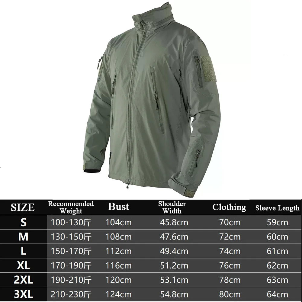 Chaqueta impermeable con capucha estilo militar