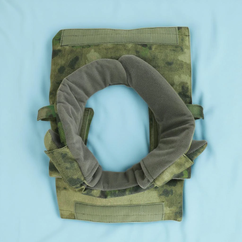 Protector de cuello balístico NIJ IIIA UHMWPE desmontable 1000D - imagen 3